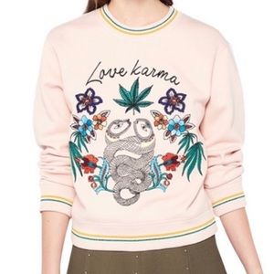 Sandro Love Karma Crewneck